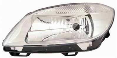 Phare optique h4 gauche pour SKODA FABIA RY de 2010 à 2014, Neuf