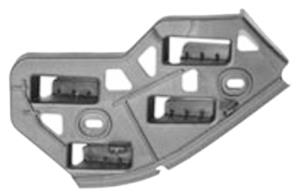 Support gauche pare-chocs avant pour VOLKSWAGEN POLO de 2005 à 2009,