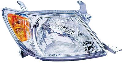 Phare optique h4 droit modèle 1/06>9/08 pour TOYOTA HILUX PICK UP de 2006 à 2011, Neuf
