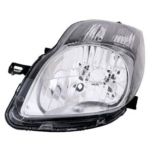 Phare optique h4 gauche avec corps noir adaptable valeo pour TOYOTA YARIS RY de 2009 à 2011, Neuf