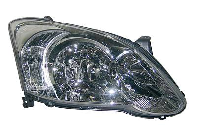 Phare optique h7+h7 modèle 5/04> droit adaptable ichikoh pour TOYOTA COROLLA de 2004 à 2007, Neuf
