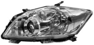 Phare optique gauche h11+hb3 avec corps chromée adaptable valeo modèle 1/10>12/12 pour TOYOTA AURIS de 2007 à 2012, Neuf