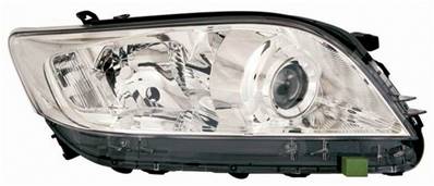 Phare optique droit hb3+h11 avec corps chromée pour TOYOTA RAV 4 de 2010 à 2013, Neuf