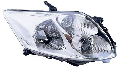 Phare optique droit h1+h7 adaptable ichiko 4/07>12/09 pour TOYOTA AURIS de 2007 à 2012, Neuf