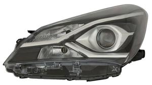 Phare optique hir2+wy21w gauche avec lenticulaire à led pour TOYOTA YARIS de 2017 à 2020, Neuf