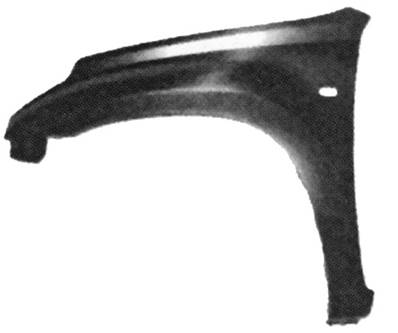 Aile avant gauche avec trou pour TOYOTA RAV 4 de 2000 à 2003, Neuve