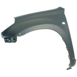 Aile avant gauche avec trou et avec trou moulure pour TOYOTA RAV 4 de 2000 à 2003, Neuve