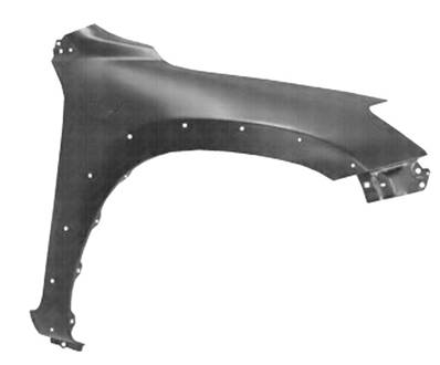 Aile avant droite avec trou codolino pour TOYOTA RAV 4 de 2006 à 2009, Neuve