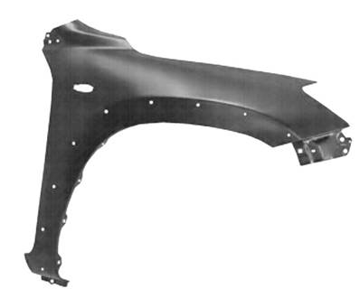 Aile avant droite avec trou et avec trou codolino pour TOYOTA RAV 4 de 2006 à 2009, Neuve