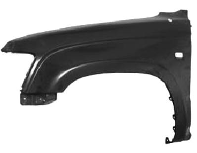 Aile avant gauche avec trou modèle 4 roues motrices pour TOYOTA HILUX PICK-UP de 2001 à 2005, Neuve