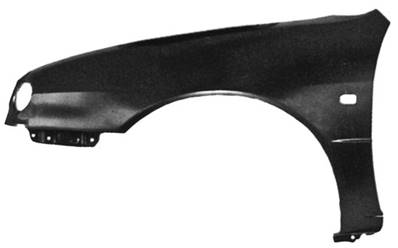 Aile avant gauche avec trou pour TOYOTA COROLLA de 1997 à 2000, Neuve