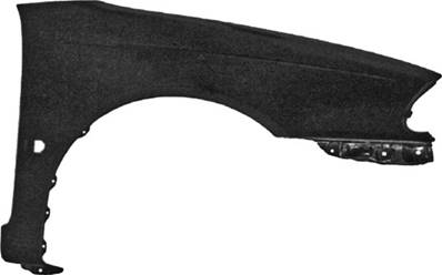 Aile avant droite avec trou pour TOYOTA AVENSIS de 1997 à 2000, Neuve