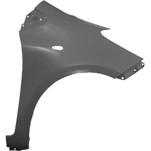 Aile avant droite avec trou pour TOYOTA YARIS de 2006 à 2009, Neuve