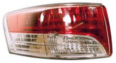 Feu arrière extérieur rouge incolore gauche modèle 4 porte pour TOYOTA AVENSIS de 2009 à 2011, Neuf