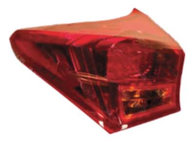 Feu arrière gauche rouge modèle gare wagon (koito) pour TOYOTA AURIS de 2013 à 2017, Neuf