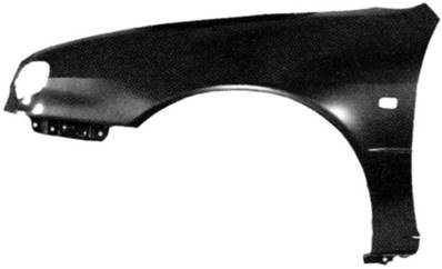 Aile avant gauche pour TOYOTA COROLLA de 2000 à 2001, Neuve