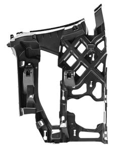 Support antibrouillard gauche pour VOLKSWAGEN GOLF VII de 2016 à 2020,