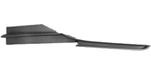 Grille interne gauche pare-chocs avant pour VOLKSWAGEN GOLF VII de 2016 à 2020, Neuve