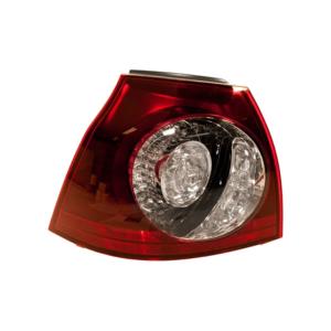 Feu arrière gauche extérieur sans porte lampe - led modèle r32 pour VOLKSWAGEN GOLF V de 2003 à 2008, Neuf