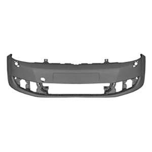 Pare-chocs avant avec lave phare avec trous radars parking à peindre pour VOLKSWAGEN GOLF VI PLUS de 2009 à 2014, Neuf