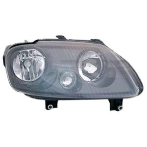 Phare optique h7+h1 droit avec corps noir modèle 11/04>10/06 pour VOLKSWAGEN TOURAN de 2003 à 2006, Neuf