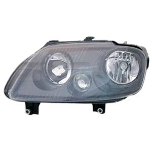 Phare optique h7+h1 gauche avec corps noir modèle 11/04>10/06 pour VOLKSWAGEN TOURAN de 2003 à 2006, Neuf