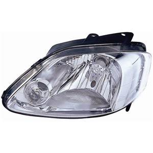 Phare optique h4 gauche électrique modèle avec connecteur rond 5/09> pour VOLKSWAGEN FOX depuis 2005, Neuf