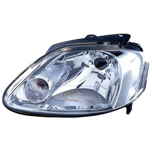 Phare optique h4 gauche modèle avec connecteur ovale 5/05>4/09 pour VOLKSWAGEN FOX depuis 2005, Neuf