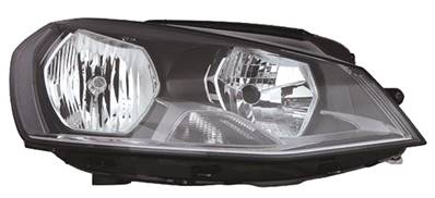 Phare optique h7+h15 droit avec feu diurne pour VOLKSWAGEN GOLF VII de 2012 à 2016, Neuf
