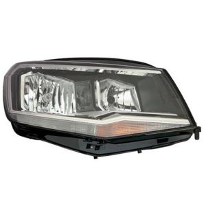 Phare optique h7-w5w-h21w droit avec corps noir pour VOLKSWAGEN CADDY de 2015 à 2020, Neuf