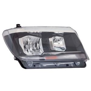 Phare optique h15+h7+h21w-w5w droit pour VOLKSWAGEN LT CRAFTER depuis 2017, Neuf