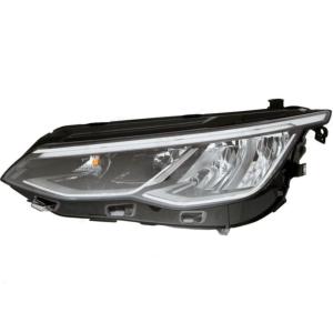 Phare optique gauche à led-pwy24w avec moteur parabole noire pour VOLKSWAGEN GOLF VIII depuis 192020, Neuf