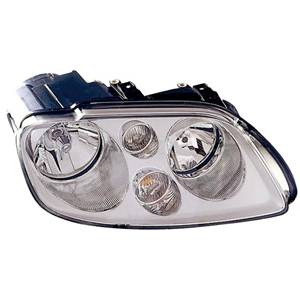 Phare optique h7+h7 droit avec corps chromée modèle 8/03>10/04 pour VOLKSWAGEN TOURAN de 2003 à 2006, Neuf