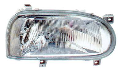 Phare optique h4 gauche pour VOLKSWAGEN GOLF III de 1991 à 1997, Neuf