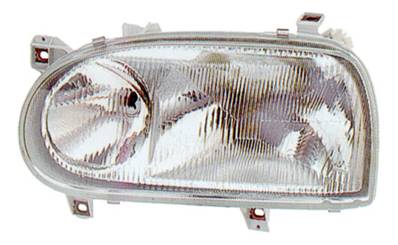 Phare optique h1+h1 droit pour VOLKSWAGEN GOLF III de 1991 à 1997, Neuf