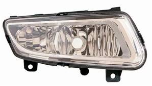 Antibrouillard h8 droit avec corps chromée pour VOLKSWAGEN POLO de 2009 à 2014, Neuf