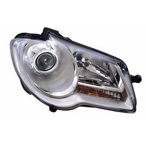 Phare optique h7-h7 droit pour VOLKSWAGEN TOURAN de 2006 à 2010, Neuf