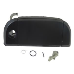 Poignée porte exterieure avant droit noire sans serrure/clé pour VOLKSWAGEN TRANSPORTER TYP4 de 1990 à 2003,