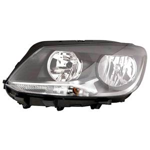 Phare optique h7+h15 gauche pour VOLKSWAGEN CADDY de 2010 à 2015, Neuf
