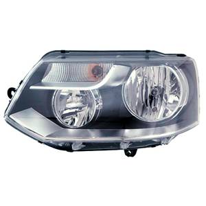 Phare optique h7+h15 gauche pour VOLKSWAGEN TRANSPORTER TYP5 de 2009 à 2014, Neuf