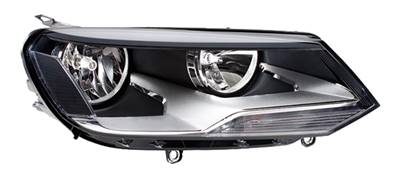 Phare optique h7+h15 avec indicateur direction avec feu diurne droit pour VOLKSWAGEN TOUAREG de 2010 à 2014, Neuf
