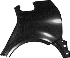 Aile arrière gauche modèle 5 porte pour VOLKSWAGEN POLO de 2001 à 2005, Neuve