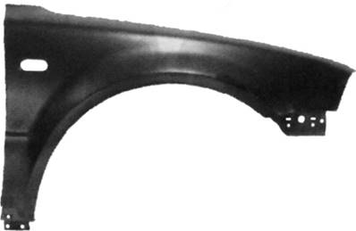 Aile avant droite avec trou modèle 12/00>5/03 pour VOLKSWAGEN PASSAT de 2000 à 2005, Neuve