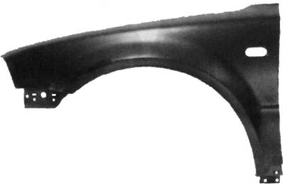 Aile avant gauche avec trou modèle 12/00>5/03 pour VOLKSWAGEN PASSAT de 2000 à 2005, Neuve