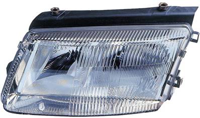 Phare optique h1+h7 gauche sans antibrouillard pour VOLKSWAGEN PASSAT de 1996 à 2000, Neuf