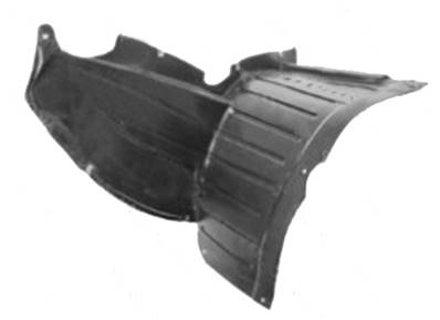 Pare boue avant gauche partie avant pour VOLKSWAGEN PASSAT 1/11>8/14 5 , Neuf