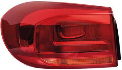 Feu arrière gauche extérieur pour VOLKSWAGEN TIGUAN RY de 2011 à 2015, Neuf