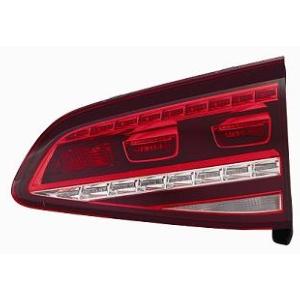 Feu arrière droit interne rouge incolore à led pour VOLKSWAGEN GOLF VII GTI/GTD de 2013 à 2016, Neuf