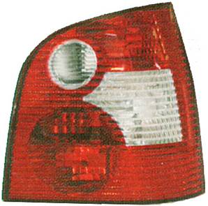 Feu arrière droit rouge incolore pour VOLKSWAGEN POLO de 2001 à 2005, Neuf