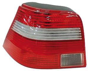 Feu arrière gauche rouge et blanc modèle 5 porte pour VOLKSWAGEN GOLF IV de 1997 à 2003, Neuf